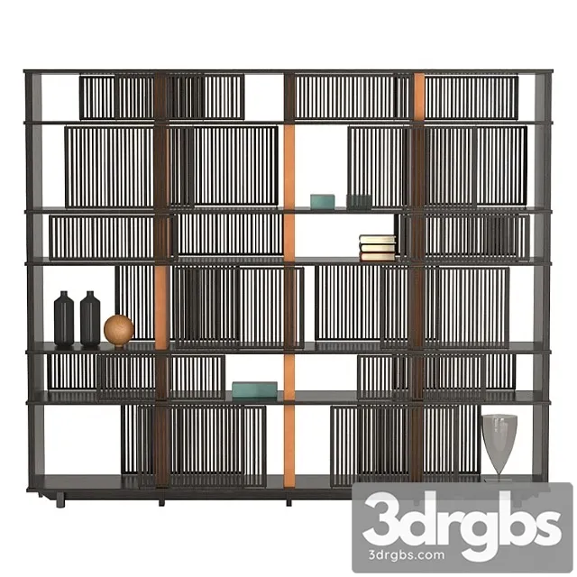 Frau Lloyds Poltron Bookcase 3D Model Download Frau Lloyds Poltron Bookcase 3D Model Download
