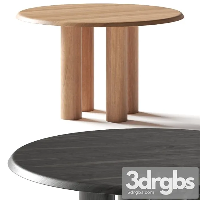 Fredericia furniture islets dining table 2 3D Model Download Fredericia furniture islets dining table 2 3D Model Download