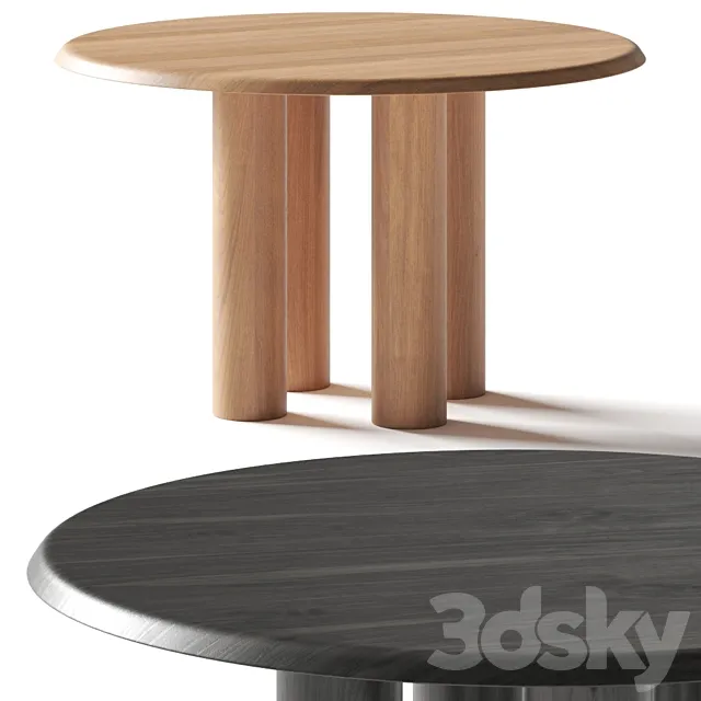 Fredericia Furniture Islets Dining Table 3D Model