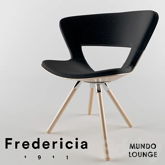 Fredericia Furniture Mundo Lounge 3DModel
