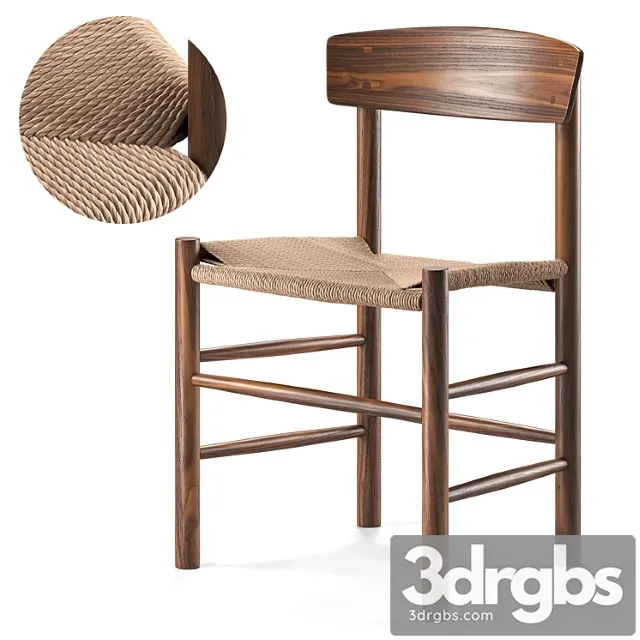 Fredericia mogensen j39 chair 2 3D Model Download Fredericia mogensen j39 chair 2 3D Model Download