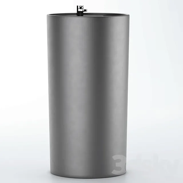 Free-standing sink Gid Nb135bg 3D Model Free-standing sink Gid Nb135bg 3D Model