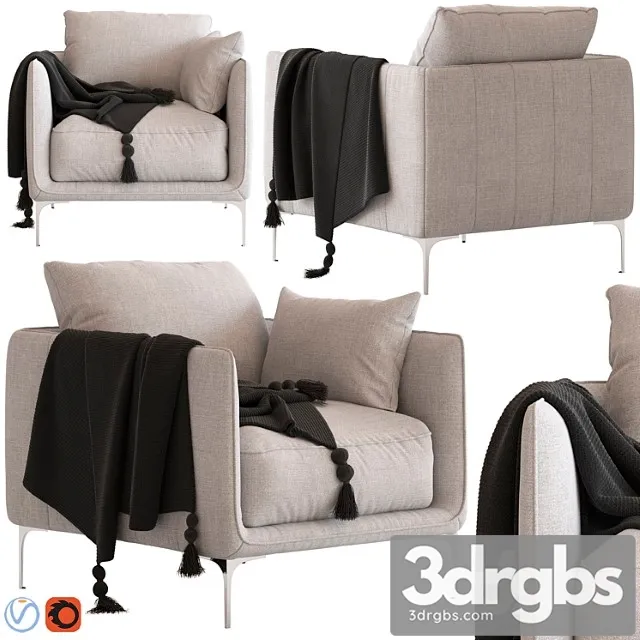 Freedom andrea armchair 3D Model Download Freedom andrea armchair 3D Model Download