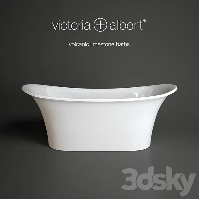 Freestanding Tub Toulouse Victoria + Albert 3D Model