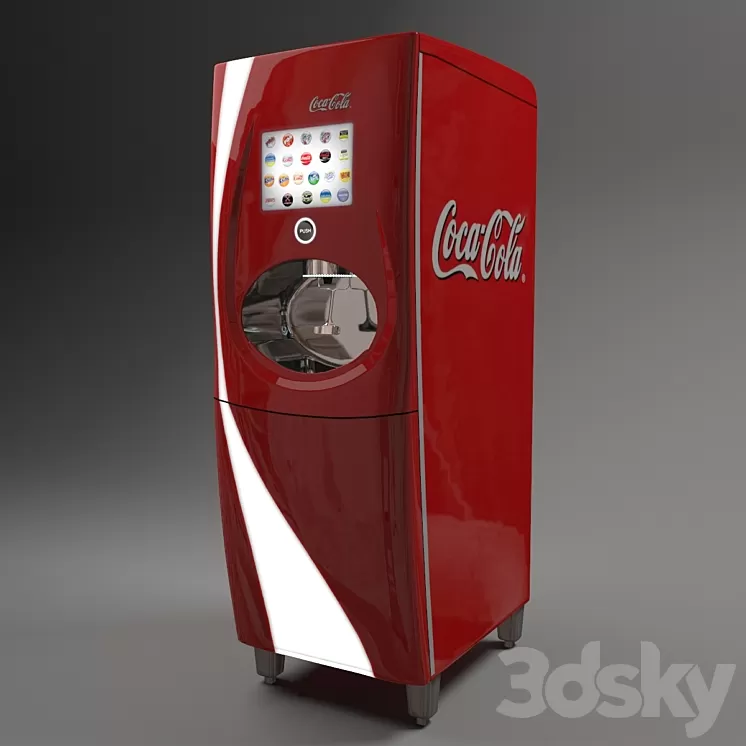 Freestyle Coke dispencer 3D Model