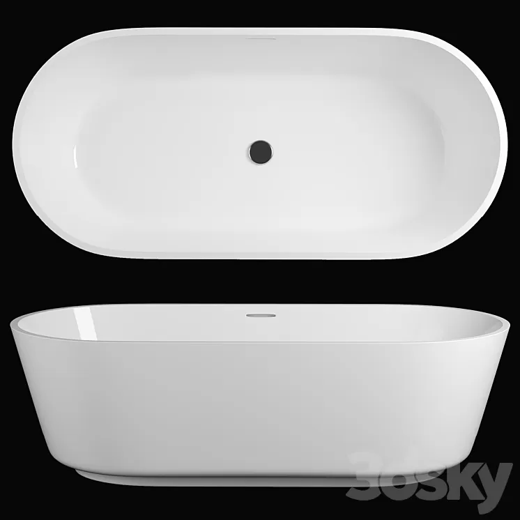 Freestyle Solid Surface Acrylic Resin Stone Freestanding Bath Tub KKR-B079 3D Model Free Download Freestyle Solid Surface Acrylic Resin Stone Freestanding Bath Tub KKR-B079 3D Model Free Download
