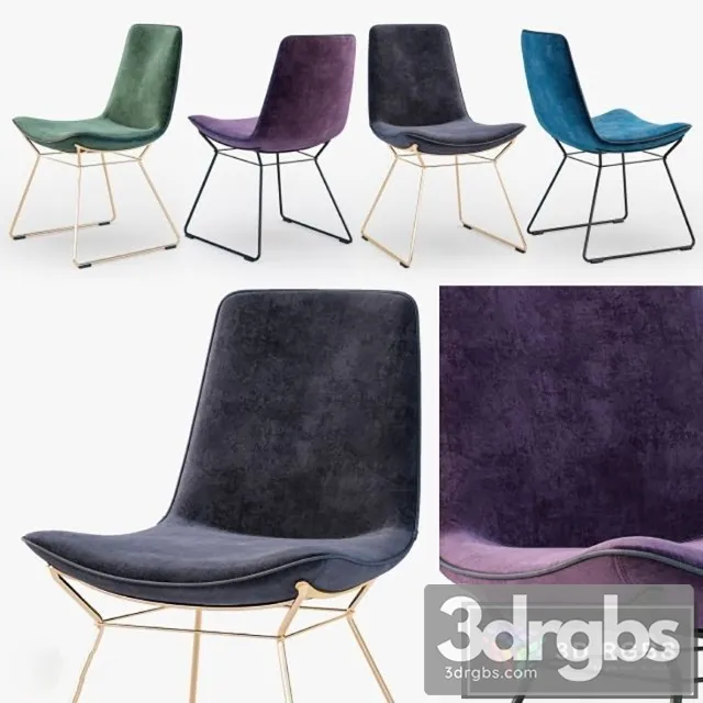 Freifrau Amelie Chair Basic Wire Frame 3D Model Download Freifrau Amelie Chair Basic Wire Frame 3D Model Download