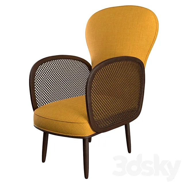 French Design Armchair 3DModel