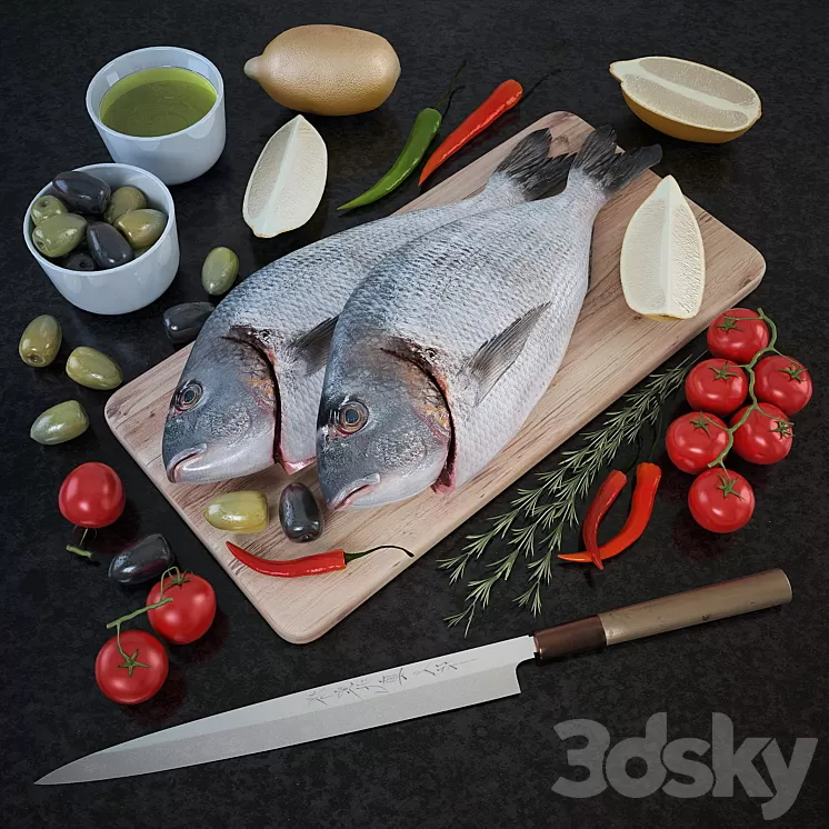Fresh fish 3D Model