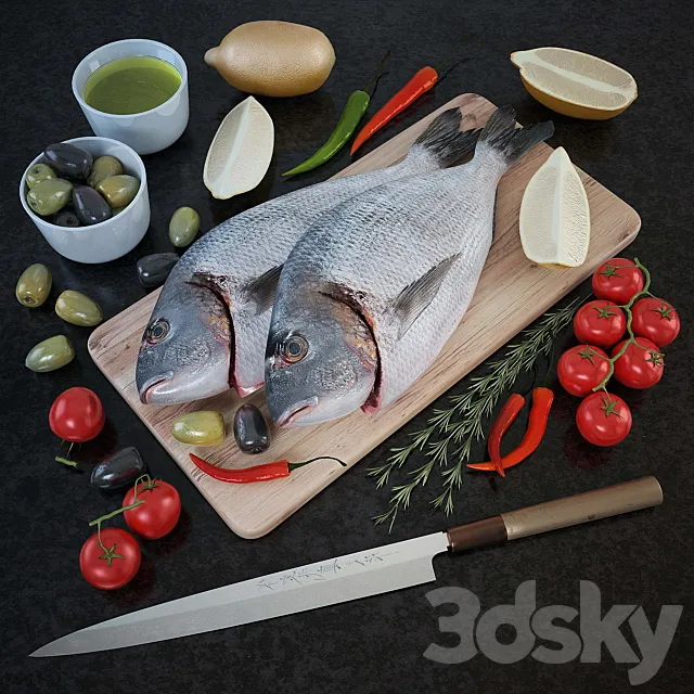 Fresh fish 3DModel