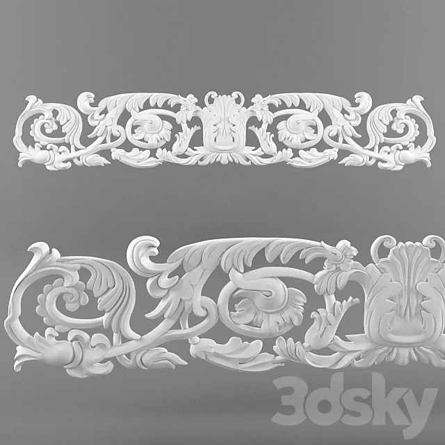 Fretwork 3D Model