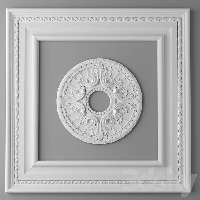 Fretwork Peterhof 3D Model Fretwork Peterhof 3D Model