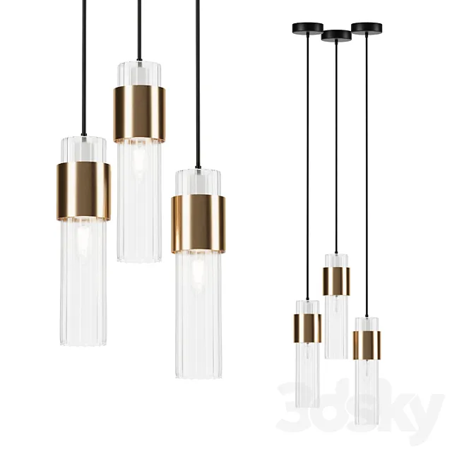 Freya Botello pendant combinations 3D Model Freya Botello pendant combinations 3D Model