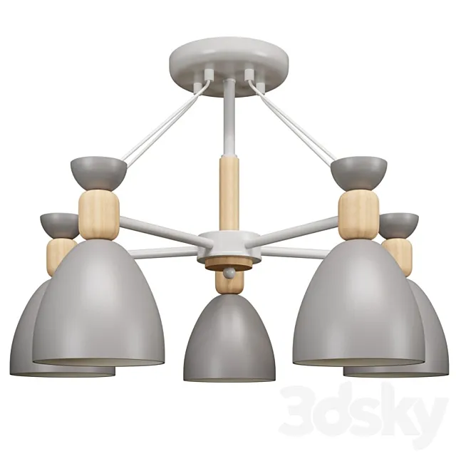 Freya Delia FR5033CL-05W 3D Model Freya Delia FR5033CL-05W 3D Model