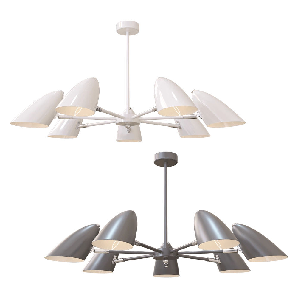 Freya Light – Chandelier Aida FR5852-CL-07 3D Model