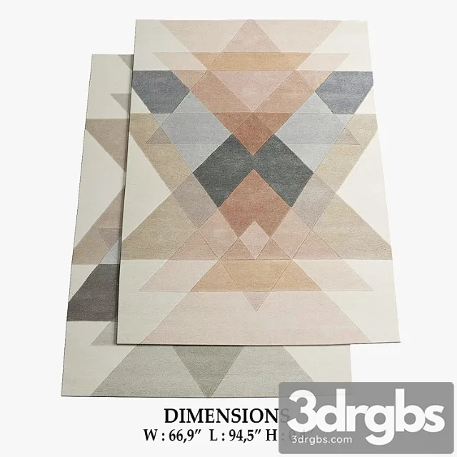 Freya rugs 191 3D Model Download