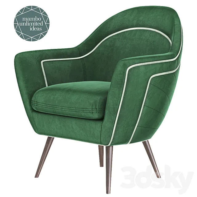 Frida Armchair 3D Model