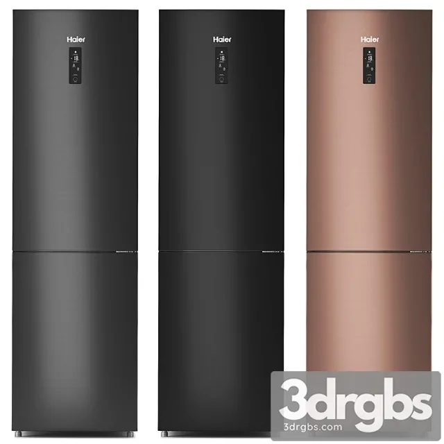 Fridge Haier C2F737CBXG 3D Model Download