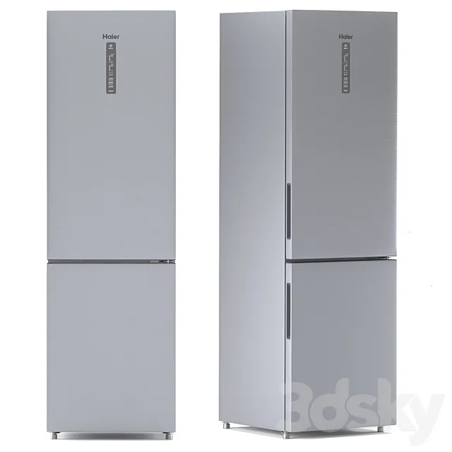 Fridge Haier CEF537ASD 3D Model Fridge Haier CEF537ASD 3D Model