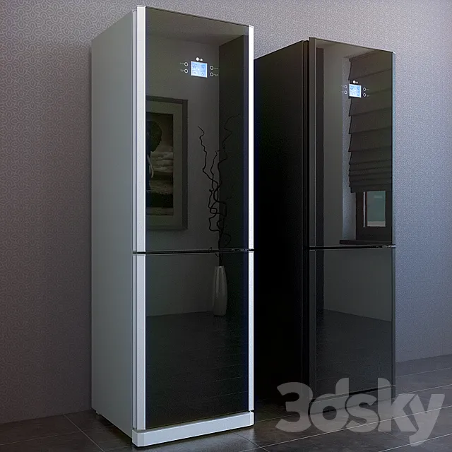Fridge LG-GA-B409TGMR 3DModel