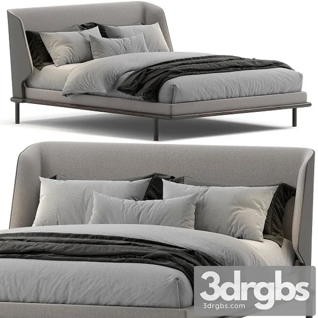 Frigerio Alfred Bed 3D Model Download
