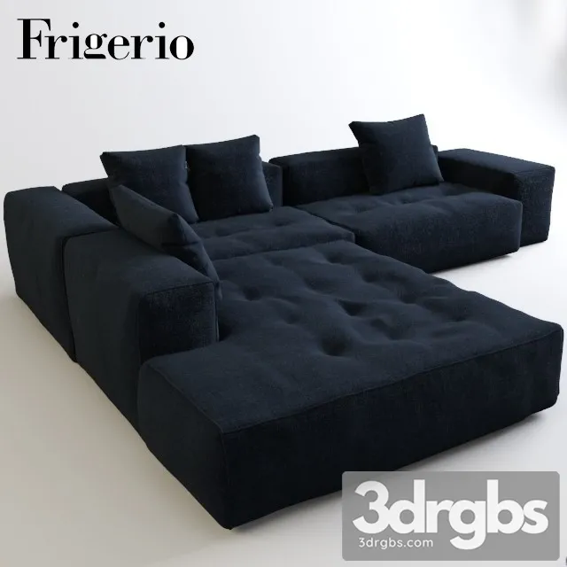 Frigerio Corner Cooper Sofa 3D Model Download Frigerio Corner Cooper Sofa 3D Model Download