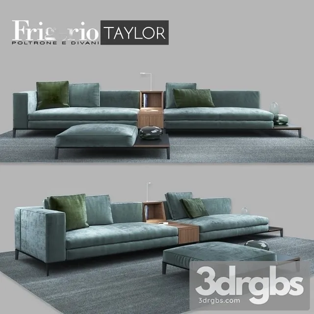 Frigerio Italia Taylor Sofa Set 01 3D Model Download Frigerio Italia Taylor Sofa Set 01 3D Model Download