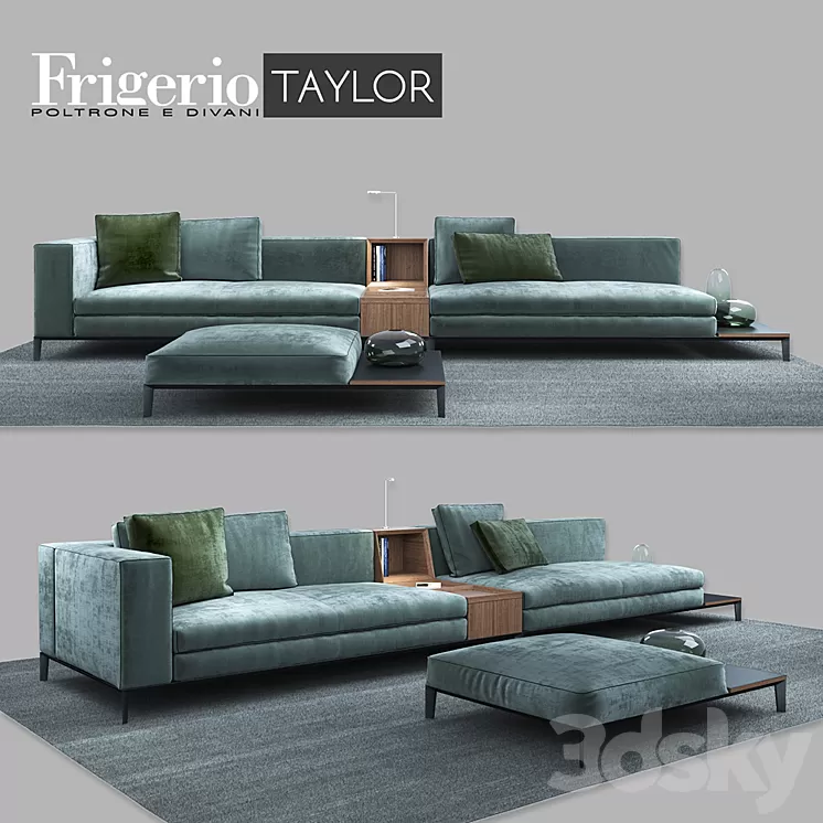 FRIGERIO Italia TAYLOR sofa set 3D Model