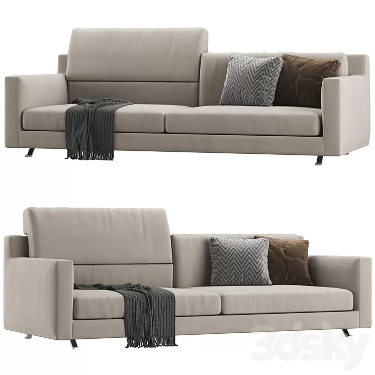 frigerio james sofa 3D Model Free Download