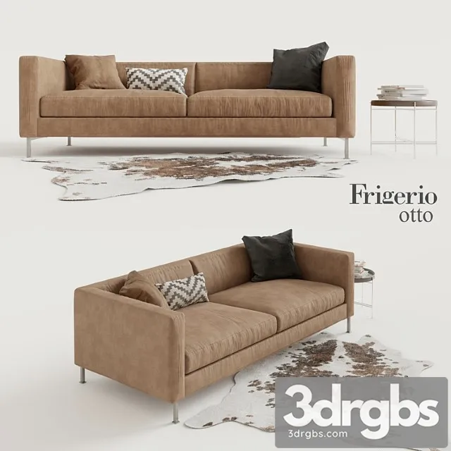 Frigerio otto sofa 2 3D Model Download Frigerio otto sofa 2 3D Model Download