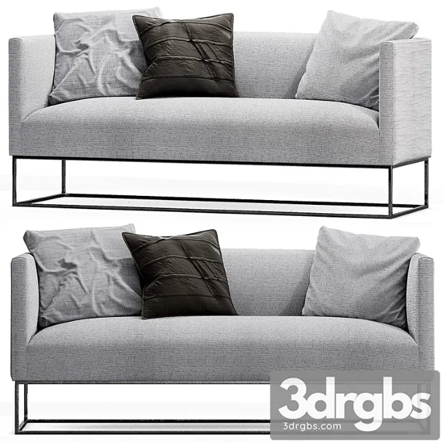 Frigerio salotti – asia soft small sofas 2 3D Model Download Frigerio salotti – asia soft small sofas 2 3D Model Download
