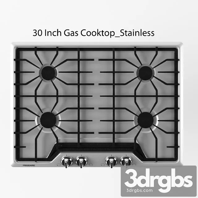 Frigidaire – 30 inch gas cooktop 2 3D Model Download
