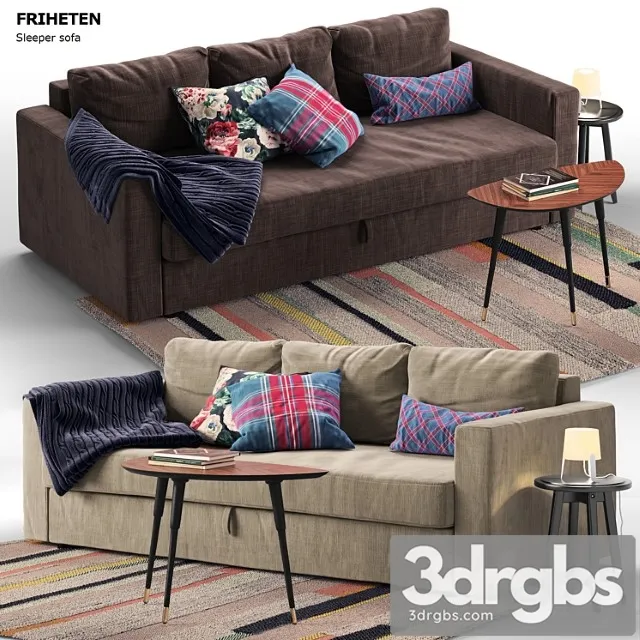 Friheten ikea 2 3D Model Download Friheten ikea 2 3D Model Download
