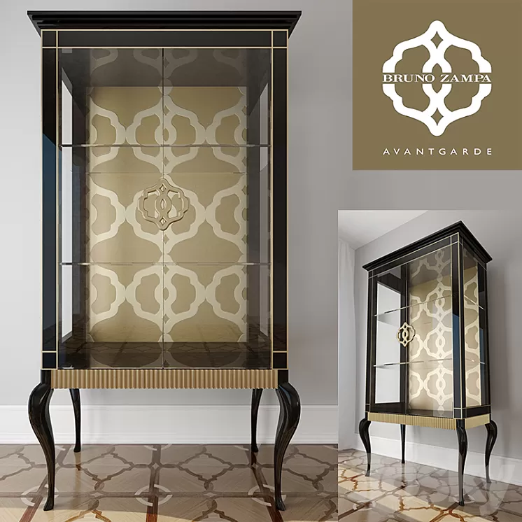 Fritz Display Cabinet 3D Model