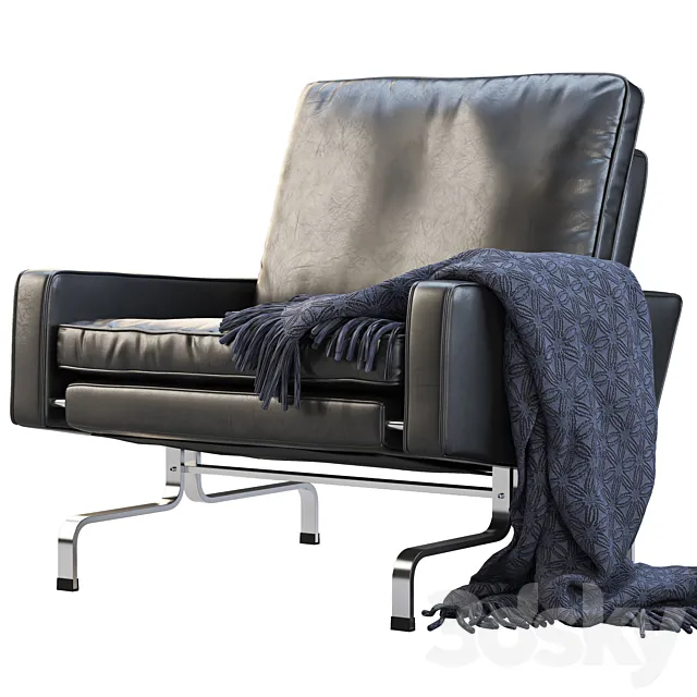 Fritz Hansen PK31 easy chair 3DModel