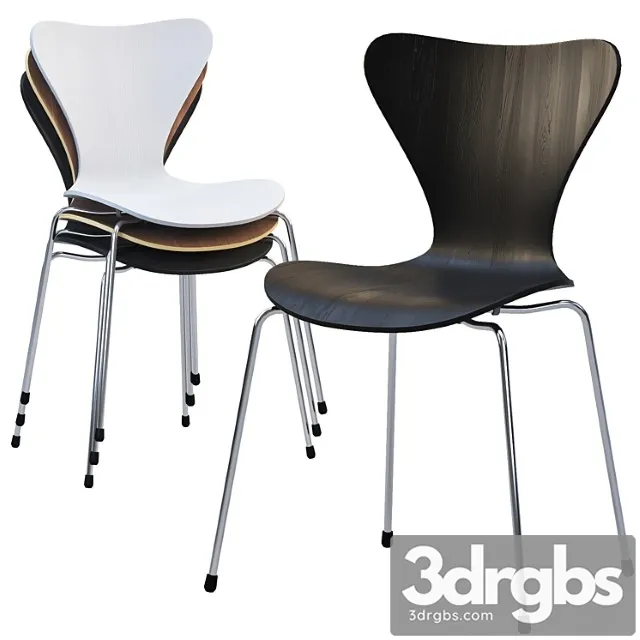 Fritz Hansen Series 7 Chair 3D Model Download Fritz Hansen Series 7 Chair 3D Model Download