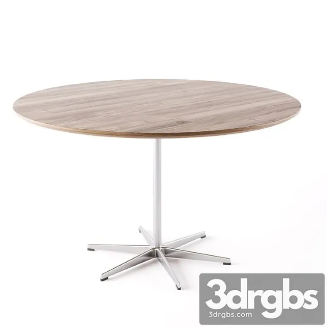 Fritz Hansen Table Circular A826 1 3D Model Download
