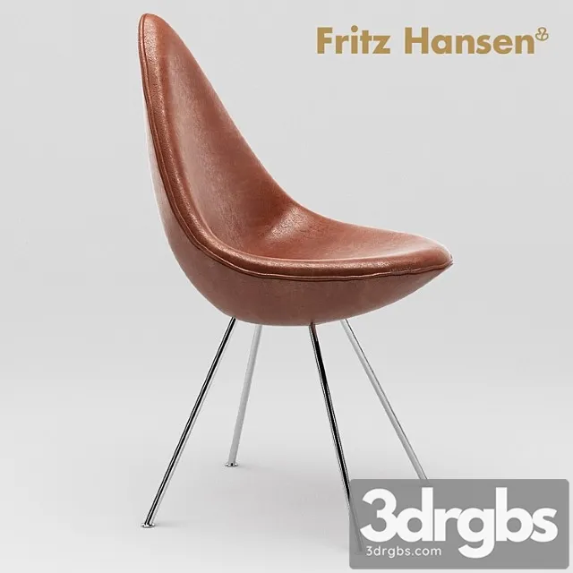 Fritz Hansen The Drop Chair 3D Model Download Fritz Hansen The Drop Chair 3D Model Download