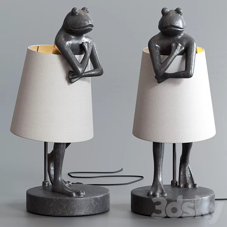 Frog Lamp 3D Model Frog Lamp 3D Model