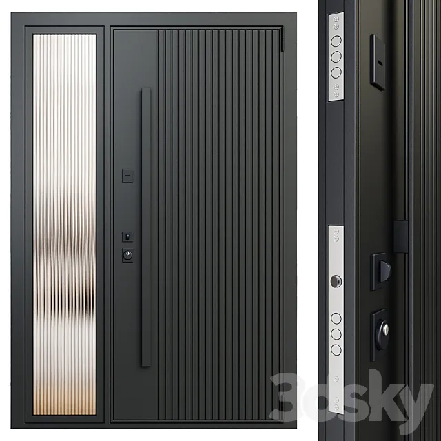 Front door 001-Portalle 3D Model