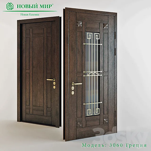 Front door “New World” 3D Model