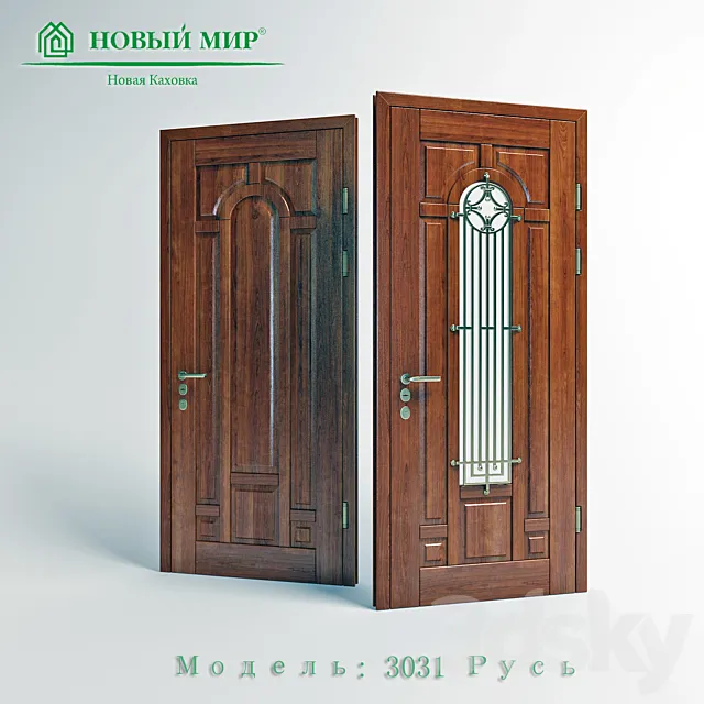 Front door “New World” 3D Model