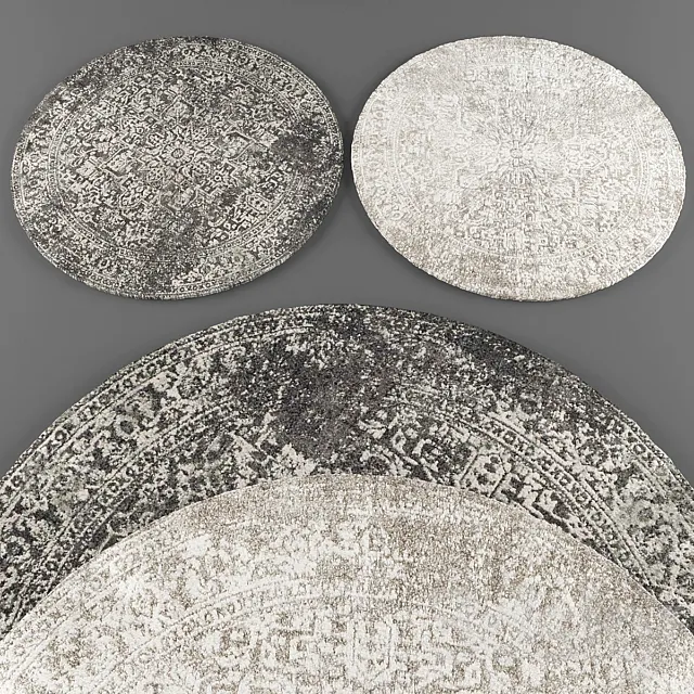 Froy rugs collection 014 3D Model Froy rugs collection 014 3D Model