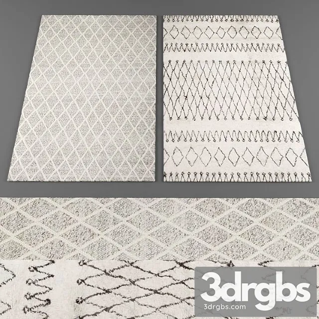 Froy rugs collection 019 3D Model Download