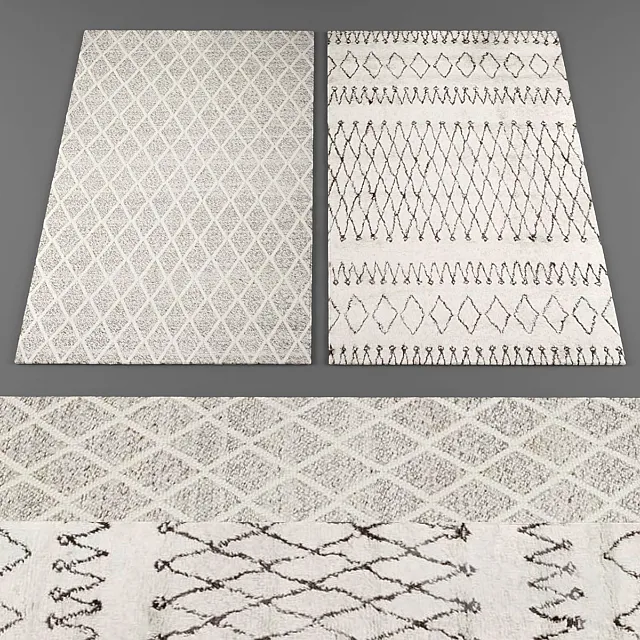 Froy rugs collection 019 3D Model Froy rugs collection 019 3D Model
