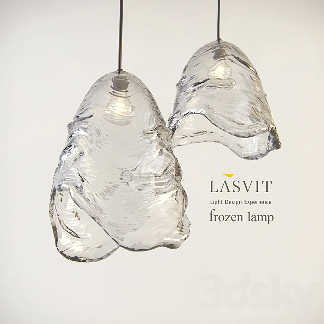 frozen lamp lasvit 3DModel frozen lamp lasvit 3DModel