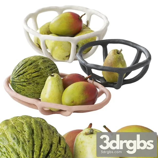 Fruit Bowls 3D Model Download