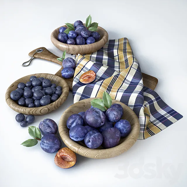 Fruit composition 3DModel Fruit composition 3DModel