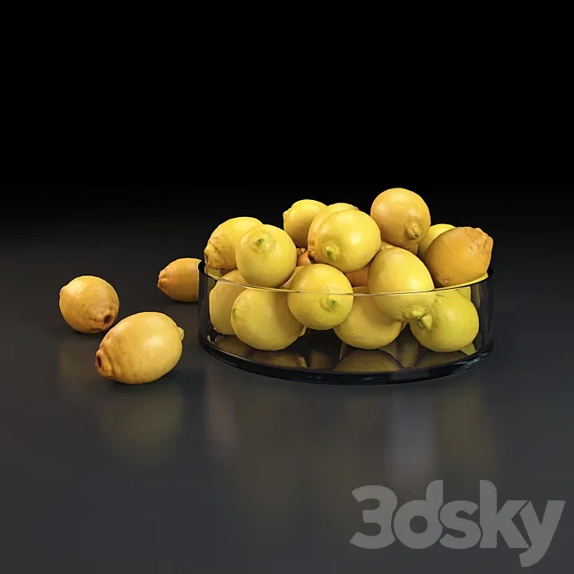 Fruit_Platter_VID 3D Model