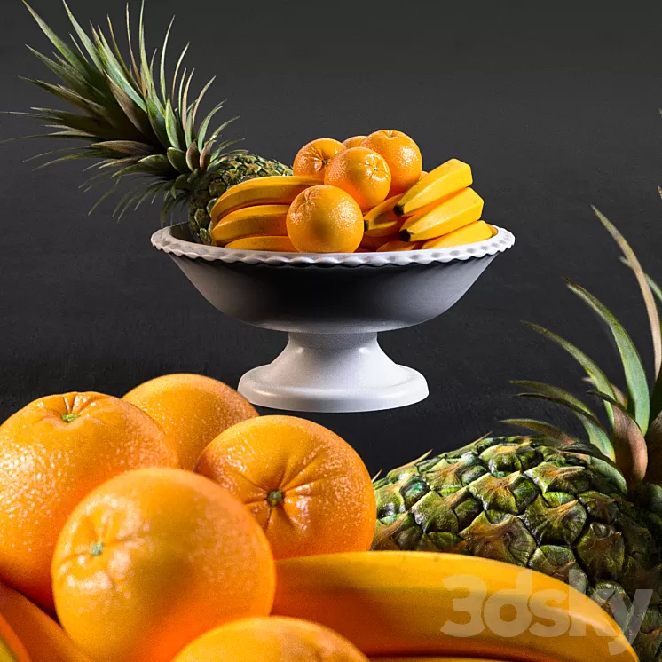 Fruits 3D Model